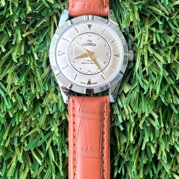 Vintage Roamer Rare - Classic Men's Wrist Watch - New Old Stock Collection - Picture 5 of 7